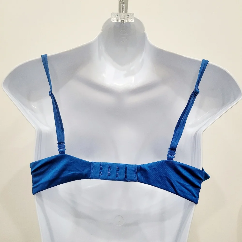 Victoria's Secret Very Sexy Push Up Blue Bra Size: 34C - Picture 3 of 8